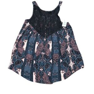 Intimately‎ Free People Women’s Size Medium Count Me In Trapeze Tank NWT